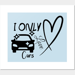 I Love My Car Design Posters and Art